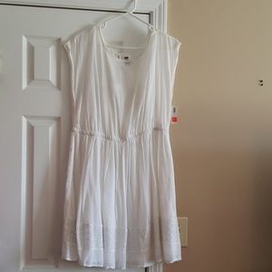 White summer dress